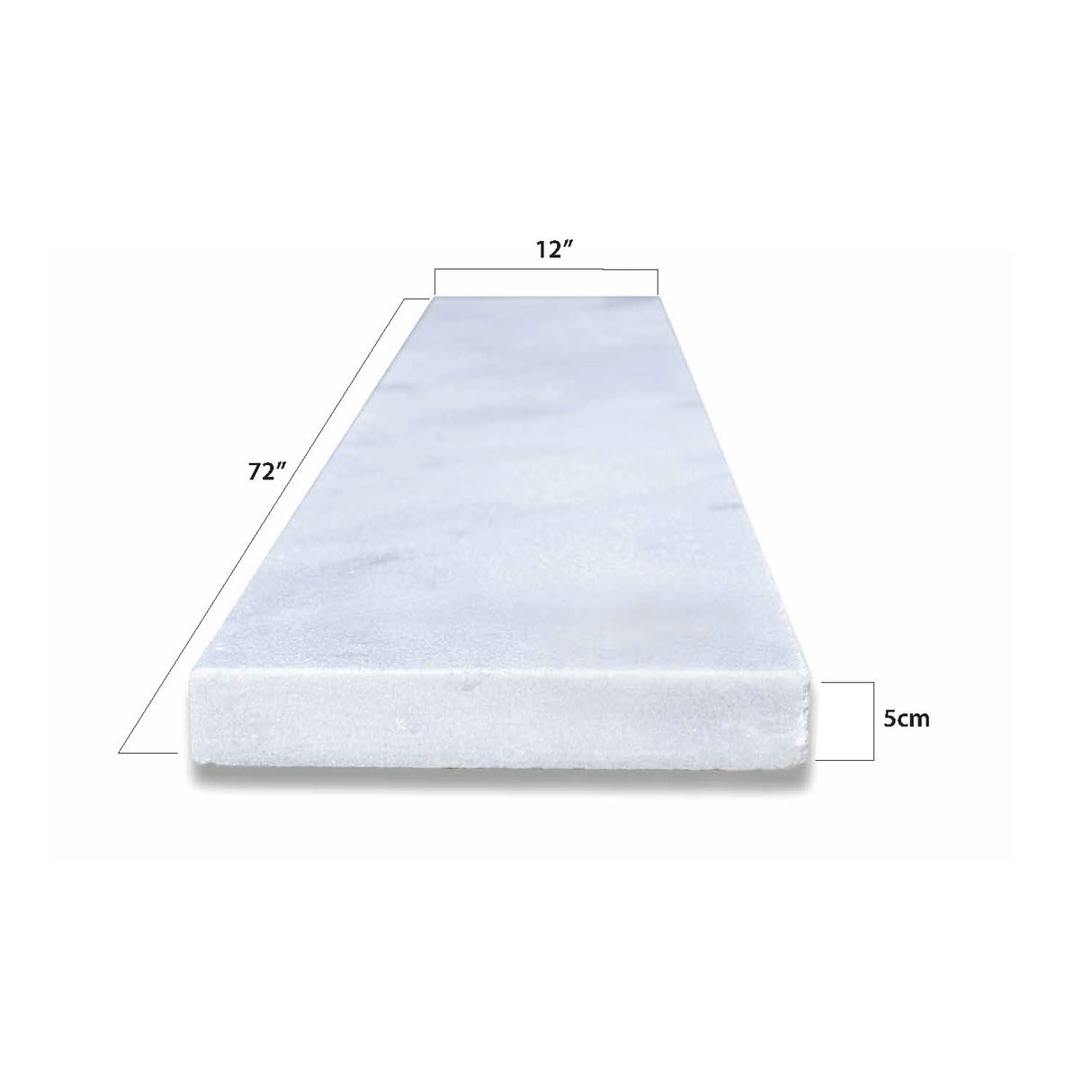 Eased Edge Coping - 12" X 72" - Florida