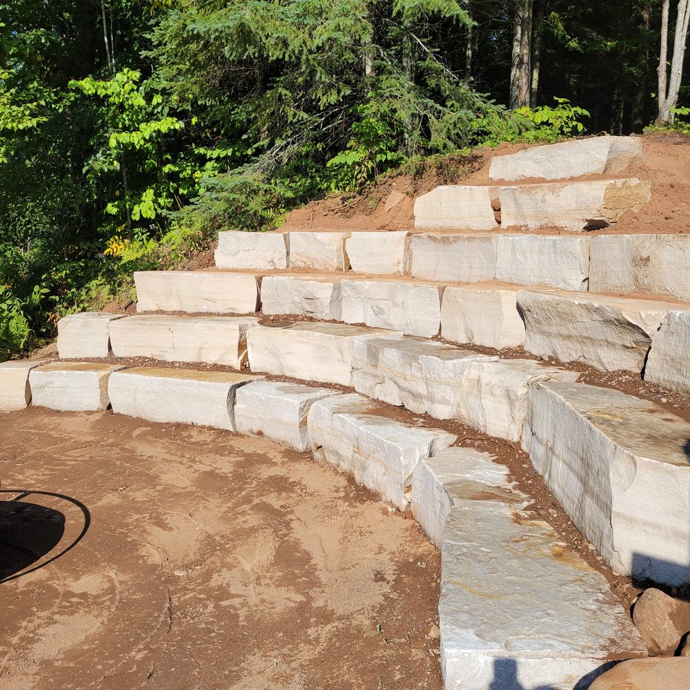Wall Stone - Sawn - Snapped - Mosinee - Wisconsin
