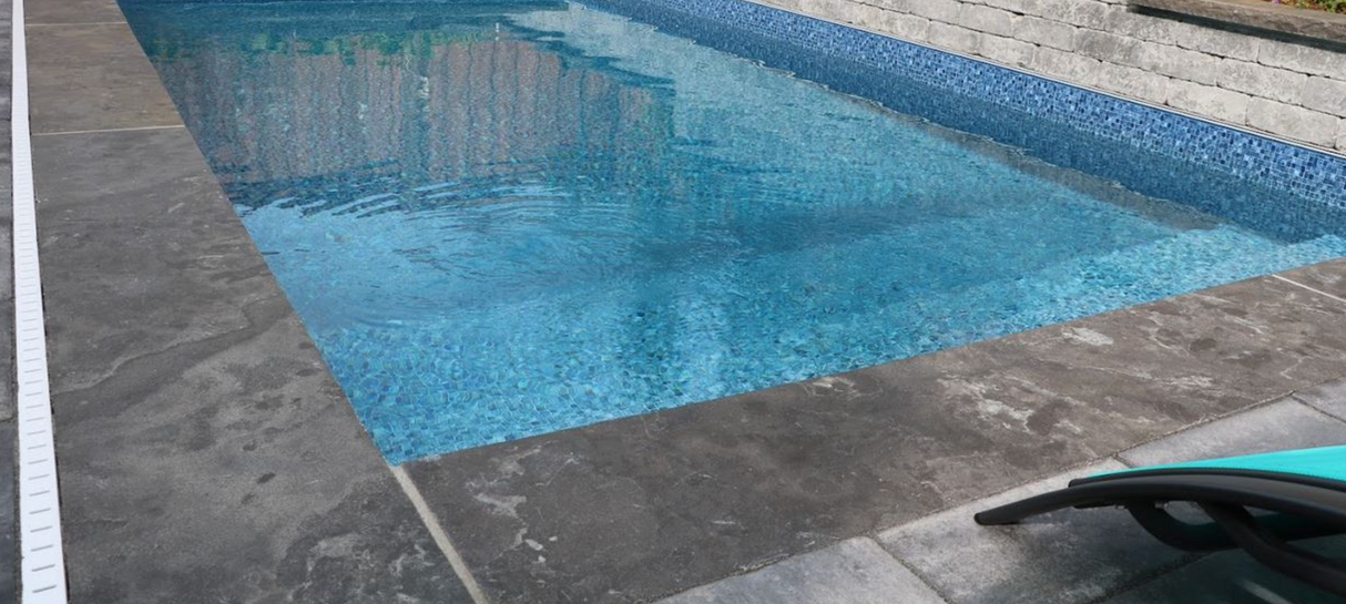 Banas Stones® 2" Thick Coping With Drip Edge - 16" X 60" - Ontario