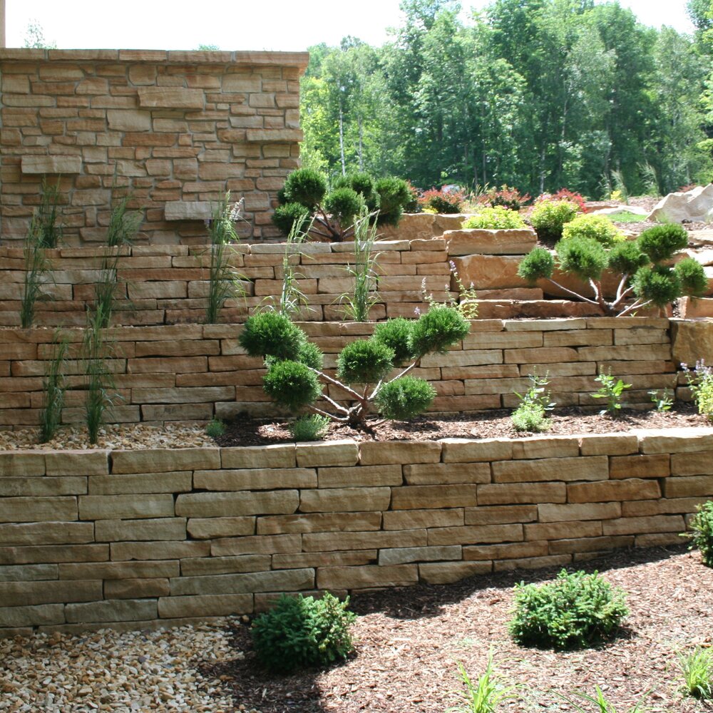 Wall Stone - Natural - Split-face - Mosinee - Wisconsin