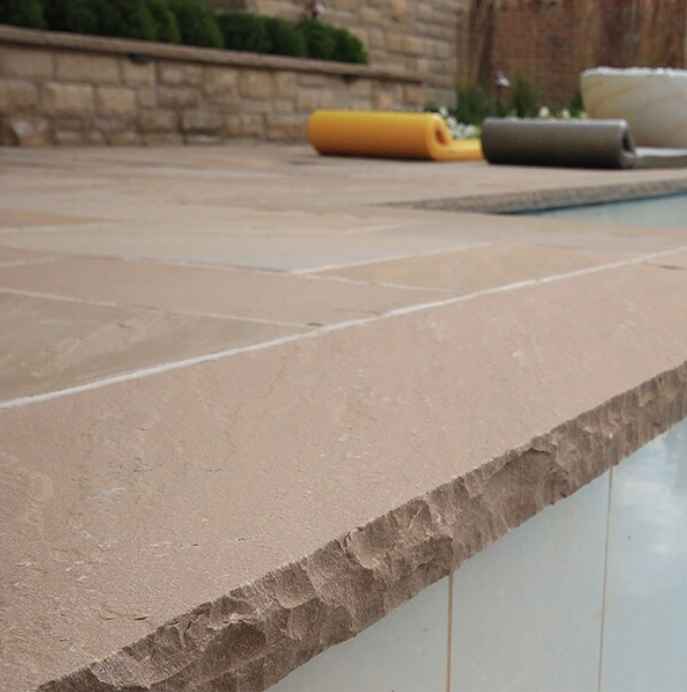 Banas Stones® Coping (Rocked Edge Rebated) - Ontario
