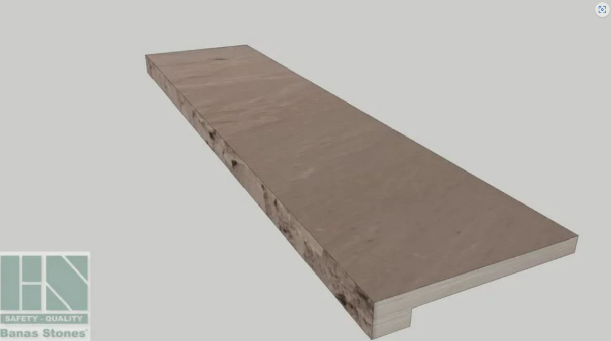 Banas Stones® Coping (Rocked Edge Rebated) - Ontario