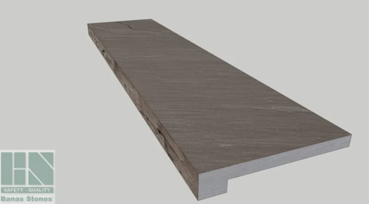 Banas Stones® Coping (Rocked Edge Rebated) - Ontario