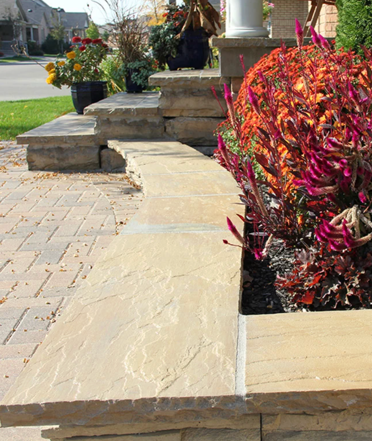 Banas Stones® 2" Thick Coping With Drip Edge - 16" X 60" - Ontario