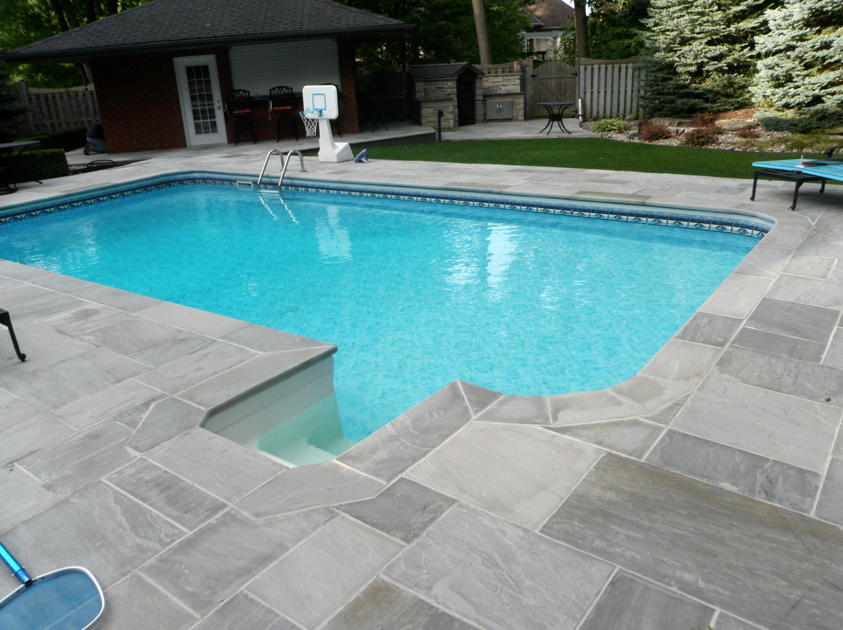 Pool Corner - 2" Thick, 12" X 24" - Ontario