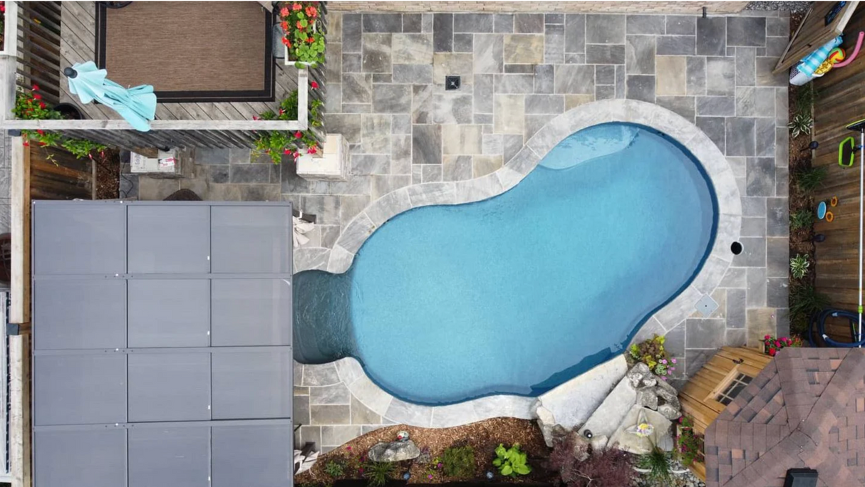 Banas Stones® 2" Thick Coping With Drip Edge - 12" X 48" - Ontario