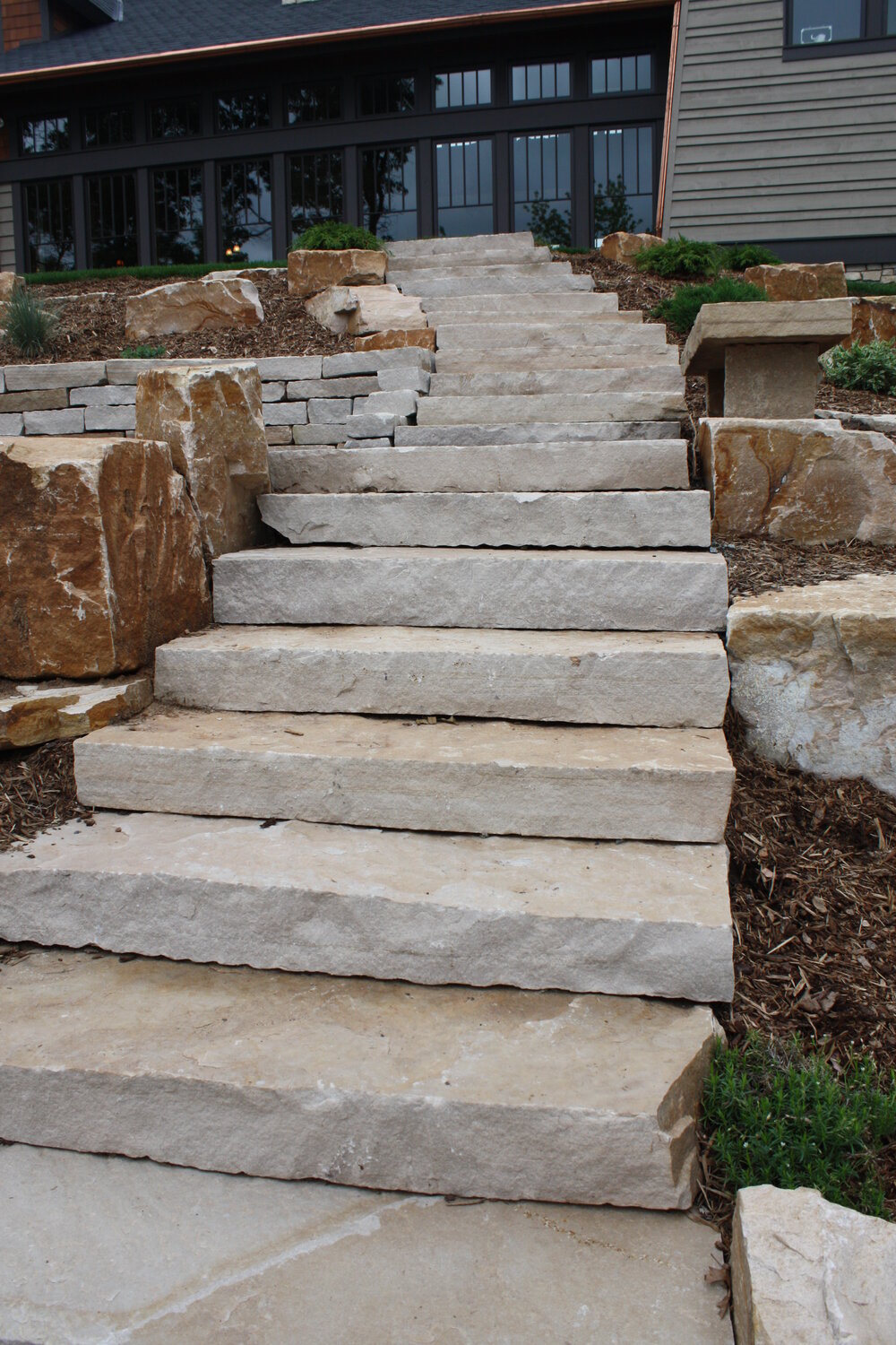 Steps - Snapped Face & Back - 18" Or 24" Depth - Mosinee - Wisconsin