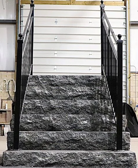 Banas Stones® 6" Thick Steps / Risers - 16" X 72" - Ontario