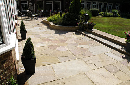Classicstone™ Patio Stones Single Sizes Gauged - 1" - Georgia