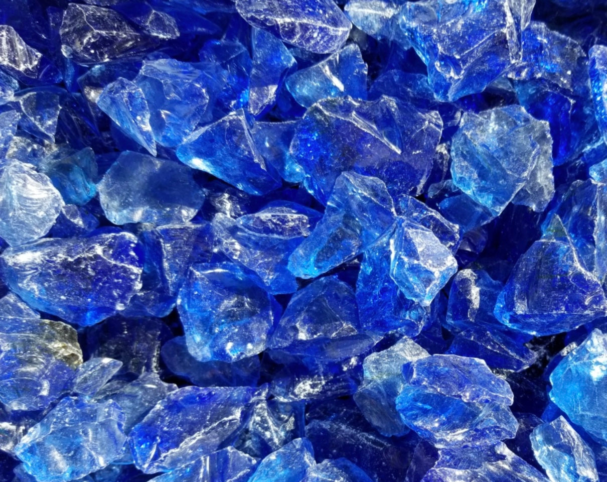 Glass Pebbles And Boulders - Florida