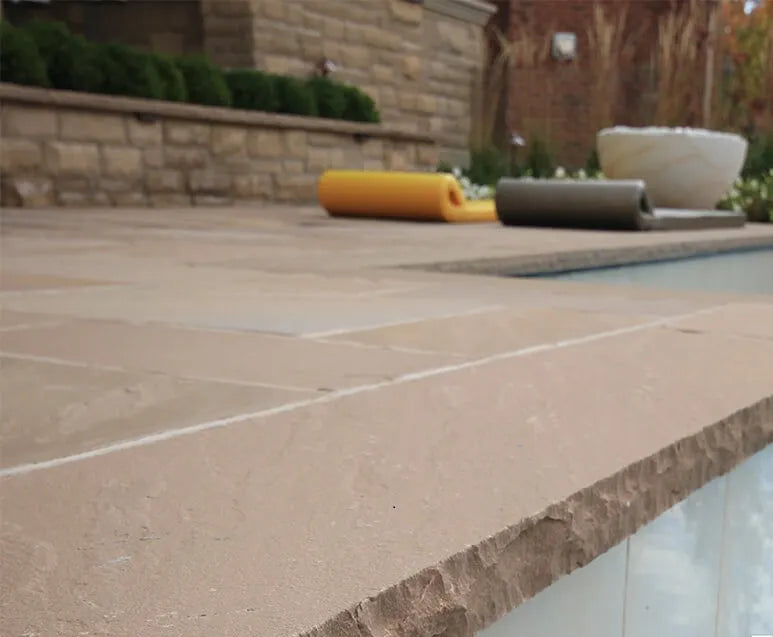 Banas Stones® 2" Thick Coping (Straight Edge) - 16" X 72" - Ontario