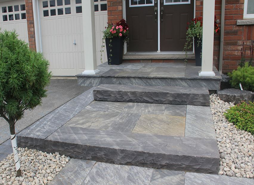 Banas Stones® 7" Thick Steps / Risers - 16" X 60" - Ontario