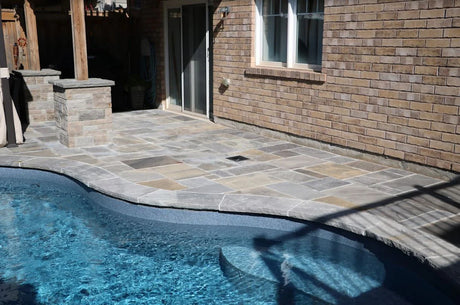 Banas Stones® Coping (Rocked Edge Rebated) - Ontario