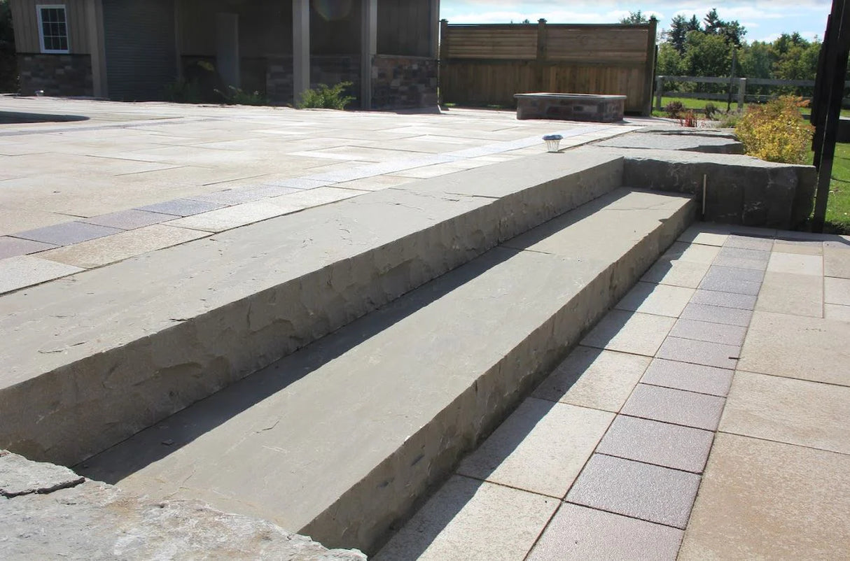 Banas Stones® 7" Thick Steps / Risers - 16" X 60" - Ontario