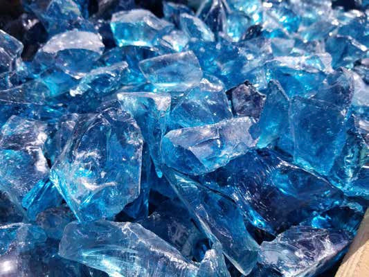 Glass Pebbles And Boulders - Florida