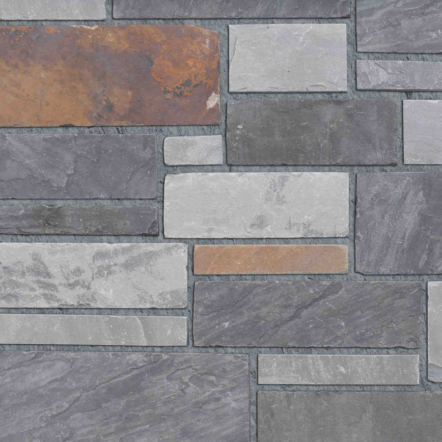 Pangaea® Natural Stone - 3 Course Ashlar Veneer - Massachusetts