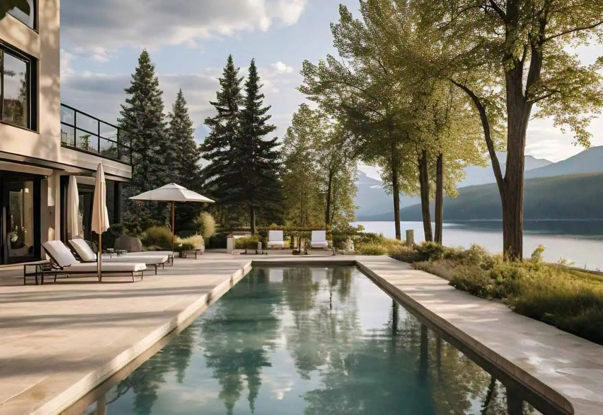 Banas Stones® 2" Thick Coping (Straight Edge) - 12" X 48" - Ontario