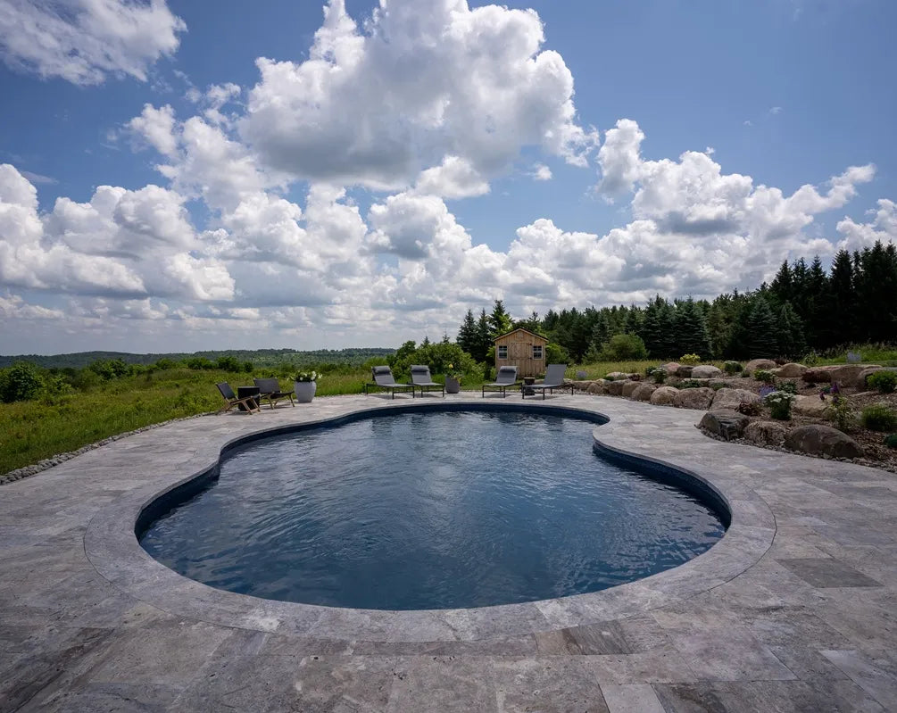 Banas Stones® 2" Thick Coping (Straight Edge) - 12" X 48" - Ontario