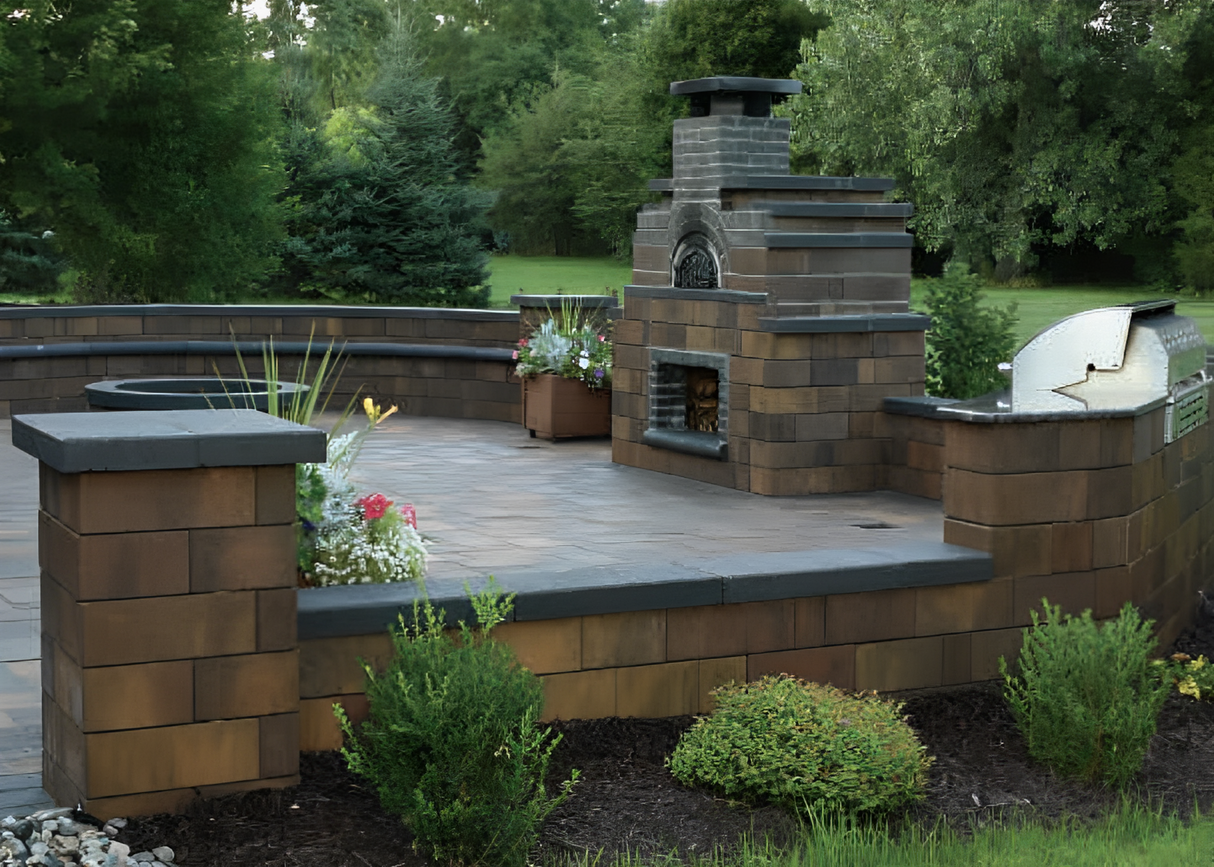 Retaining Walls - Stonegate Series - Michigan