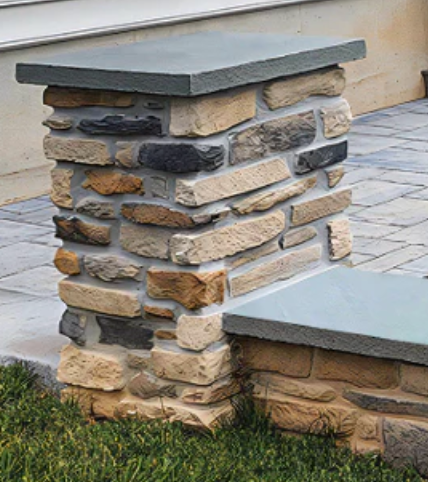 What is the main purpose of using these pier caps?
