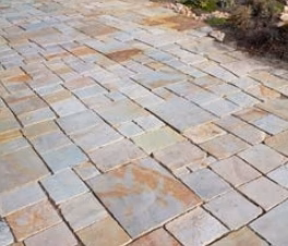 How heavy is a 24x24 patio stone?
