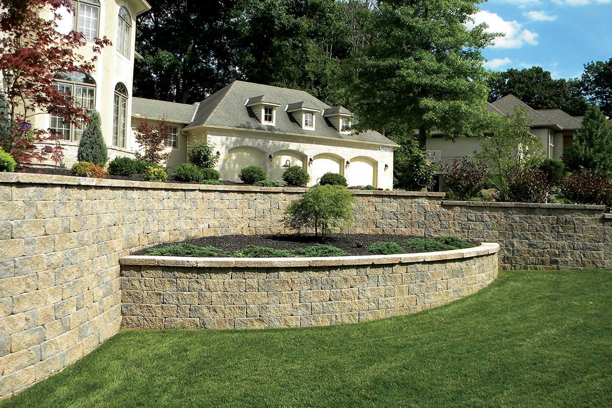 retaining wall stones