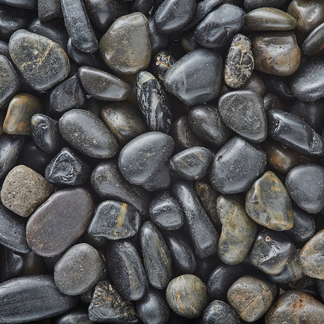 Polished Black Gravel