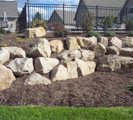 large landscaping rocks