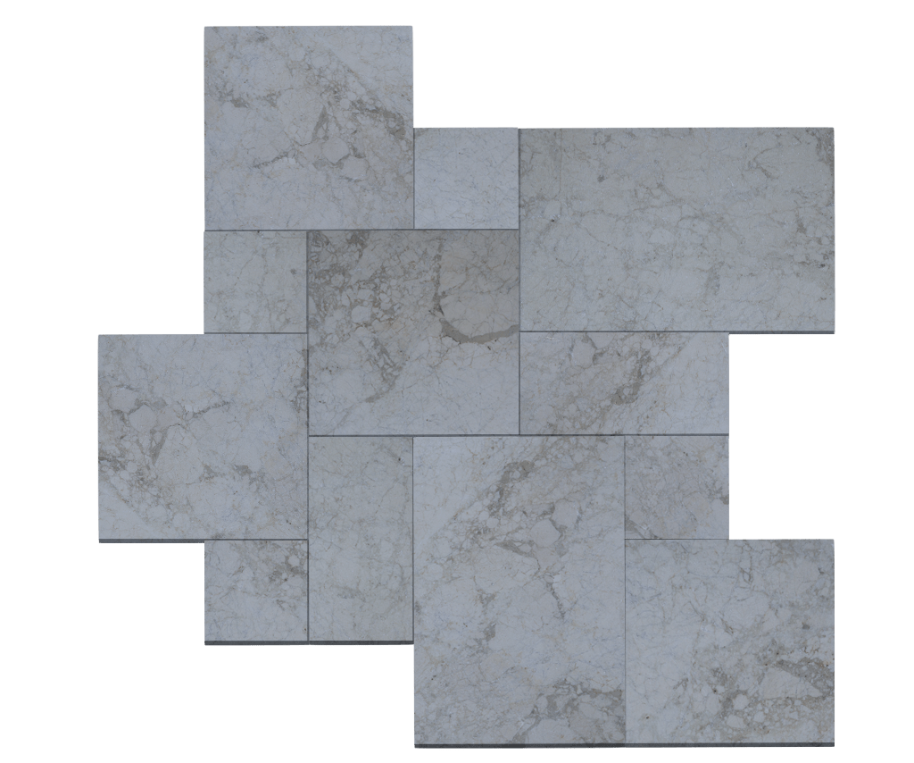 Stone French Pattern Paver Patterns Classic Tumbled Travertine French