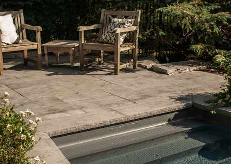 Banas Stones® 2" Thick Coping With Drip Edge - 12" X 72" - Ontario