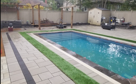 Banas Stones® 2" Thick Coping (Bullnosed) - 12" X 48", 16" X 48" - Ontario