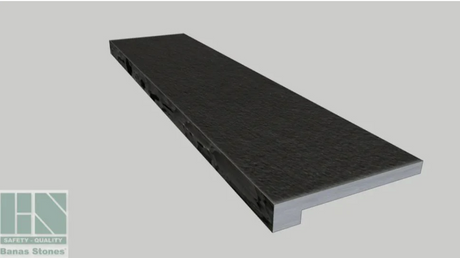 Banas® Coping - Stones (Rocked Edge Rebated) - Ontario