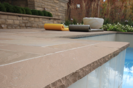 Banas Stones® 2" Thick Coping With Drip Edge - 16" X 60" - Ontario