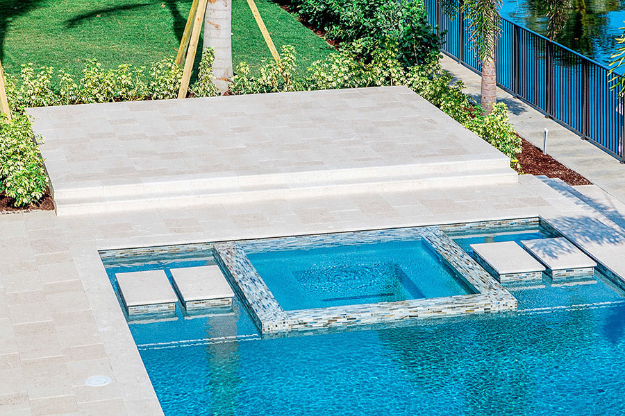 Bullnose Coping - 4" X 8" - Florida