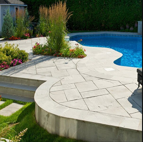 Banas Stones® 2" Thick Coping With Drip Edge - 14" X 48" - Ontario