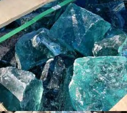 Glass Pebbles And Boulders - Florida