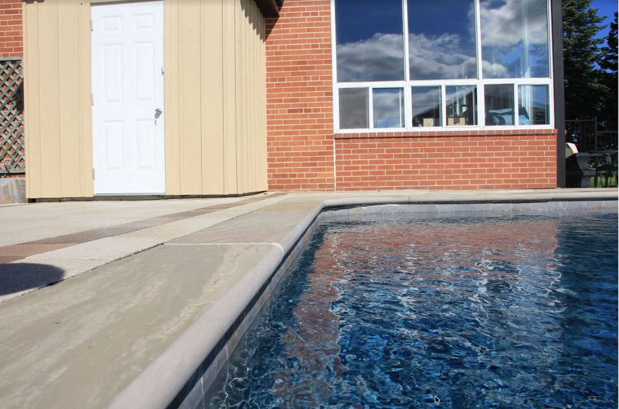 Banas Stones® 2" Thick Coping With Drip Edge - 12" X 60" - Ontario