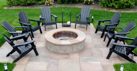 Banas Stones® 2" Thick Coping (Rock Faced) - 14" X 60" - Ontario