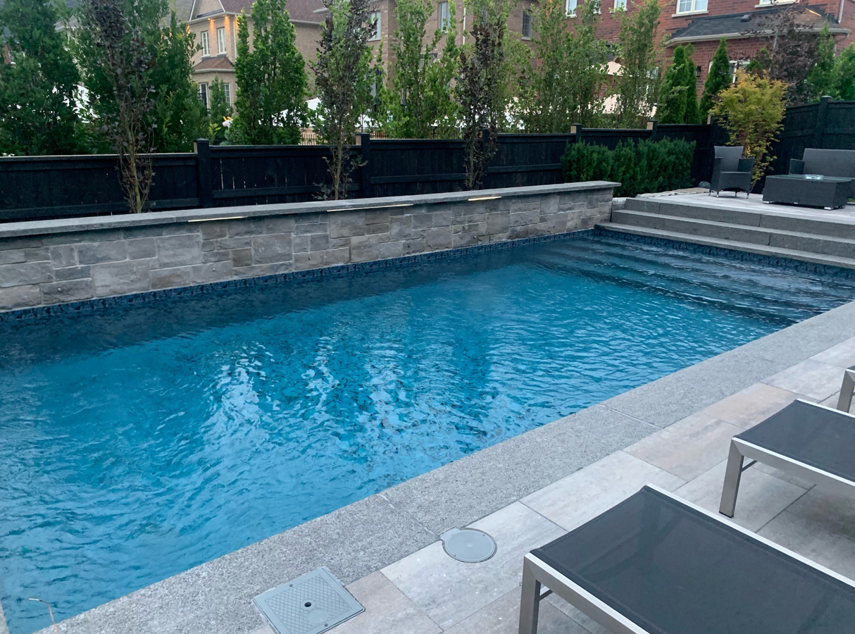 Pool Corner - 2" Thick, 12" X 24" - Ontario