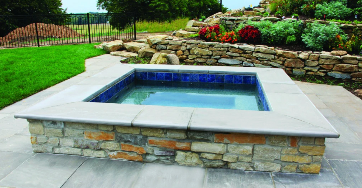 Banas Stones® 2" Thick Coping With Drip Edge - 14" X 48" - Ontario