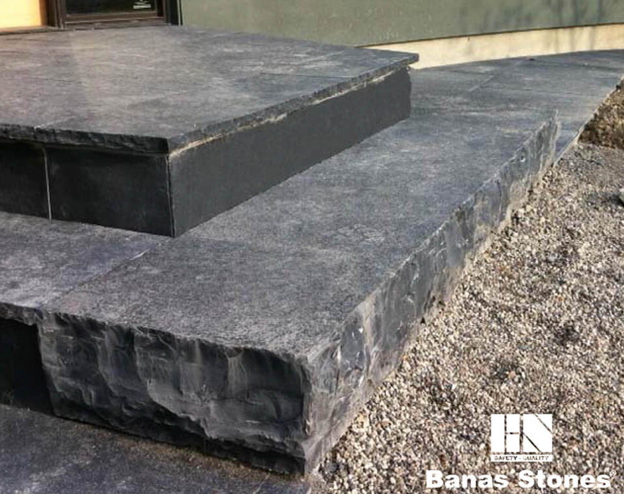 Banas Stones® Limestone Steps - 6" Thick, 16" Depth - Ontario, Canada