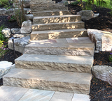 Banas Stones® Sandstone Steps - 6" Thick, 16" Depth - Ontario, Canada