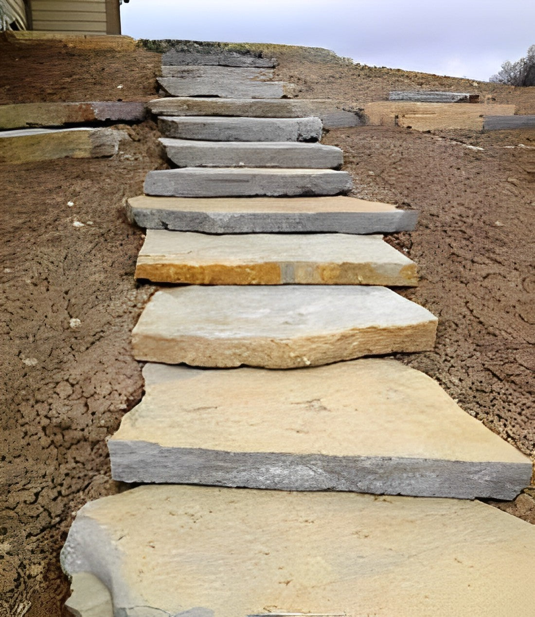 Rock Step Step Pattern Natural Stone Steps - Stonesdirect.com – StonesDirect.com