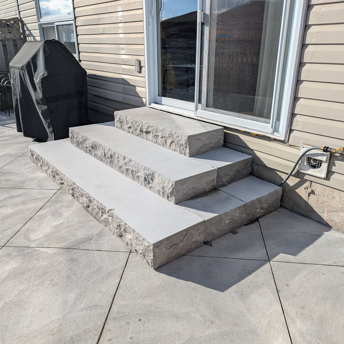 Battered Riser Steps Banas Stones® 6