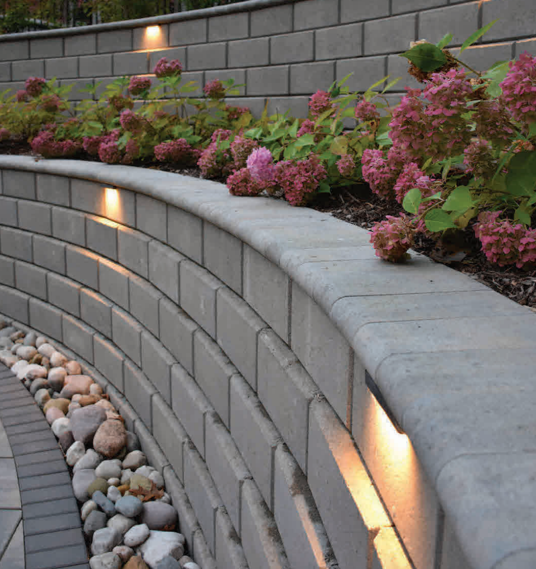 Composite Retaining Wall Blocks