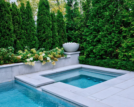 Banas Stones® 2" Thick Coping (Bullnosed) - 12" X 48", 16" X 48" - Ontario