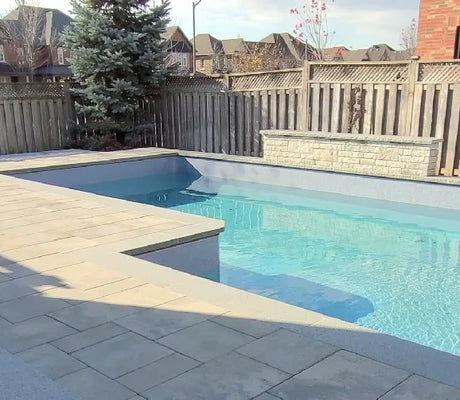 Banas Stones® 2" Thick Coping (Straight Edge) - 16" X 72" - Ontario