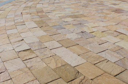 De Terra™ Stone Driveway Pavers - Gauged 2" - Texas