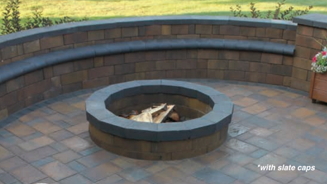 Retaining Walls - Fire Pit Blocks - Michigan