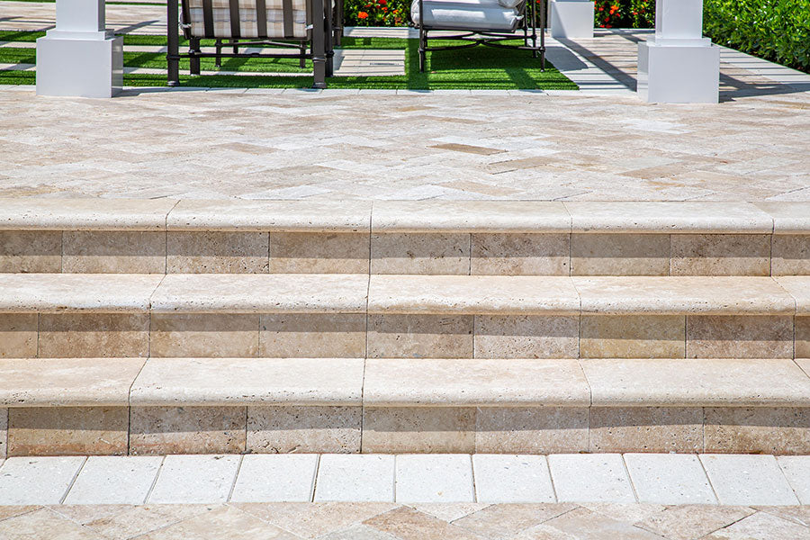 Bullnose Coping - 4" X 8" - Florida